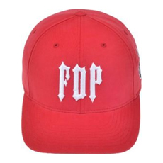 White On Red Irongate Snap-back